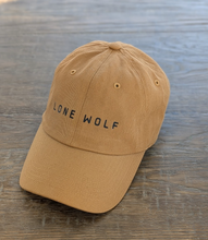 -new- LONE WOLF DAD HAT